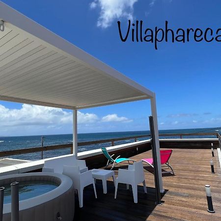 Villa Phare Caraibes Guadeloupe - Rooftop Jacuzzi & Ocean View Le Moule Eksteriør bilde