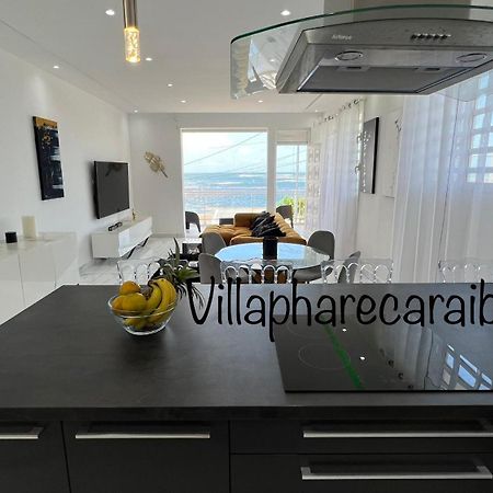Villa Phare Caraibes Guadeloupe - Rooftop Jacuzzi & Ocean View Le Moule Eksteriør bilde