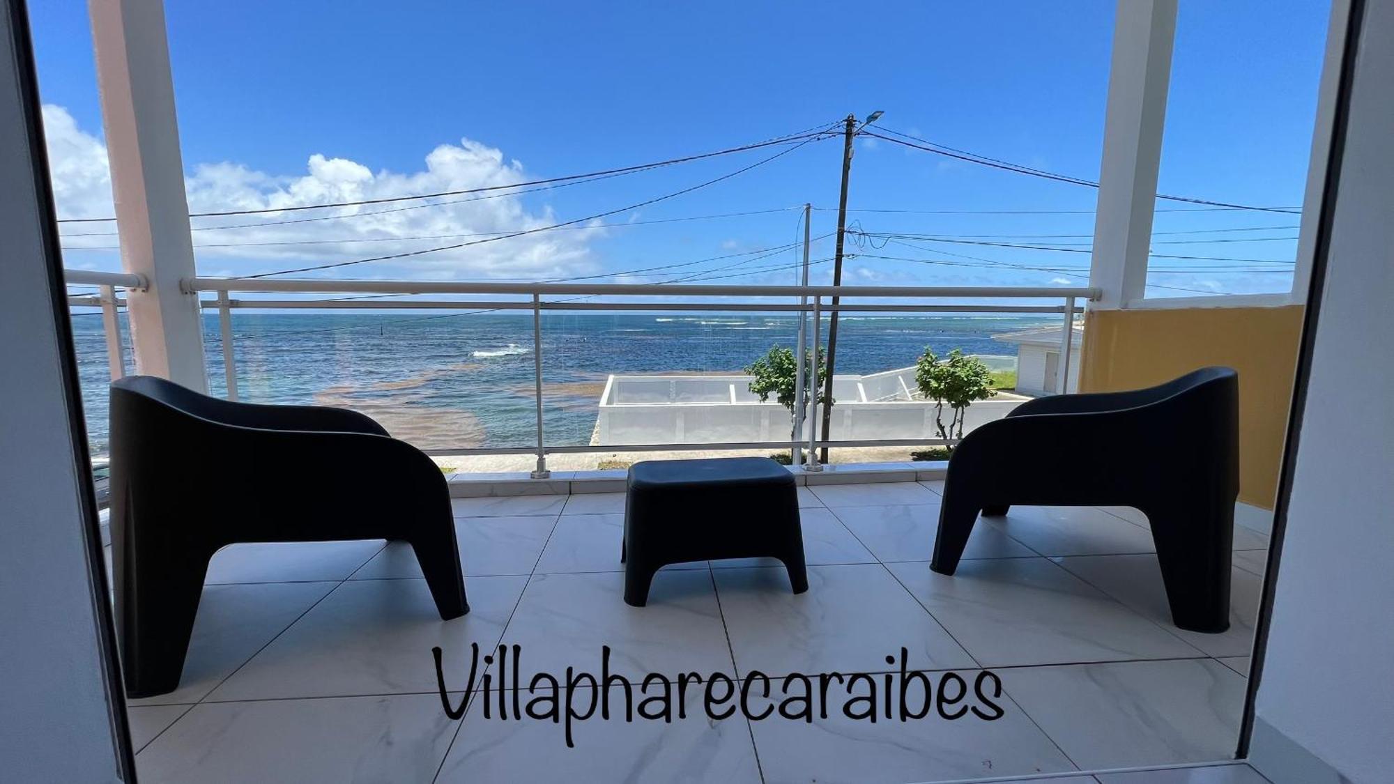Villa Phare Caraibes Guadeloupe - Rooftop Jacuzzi & Ocean View Le Moule Eksteriør bilde