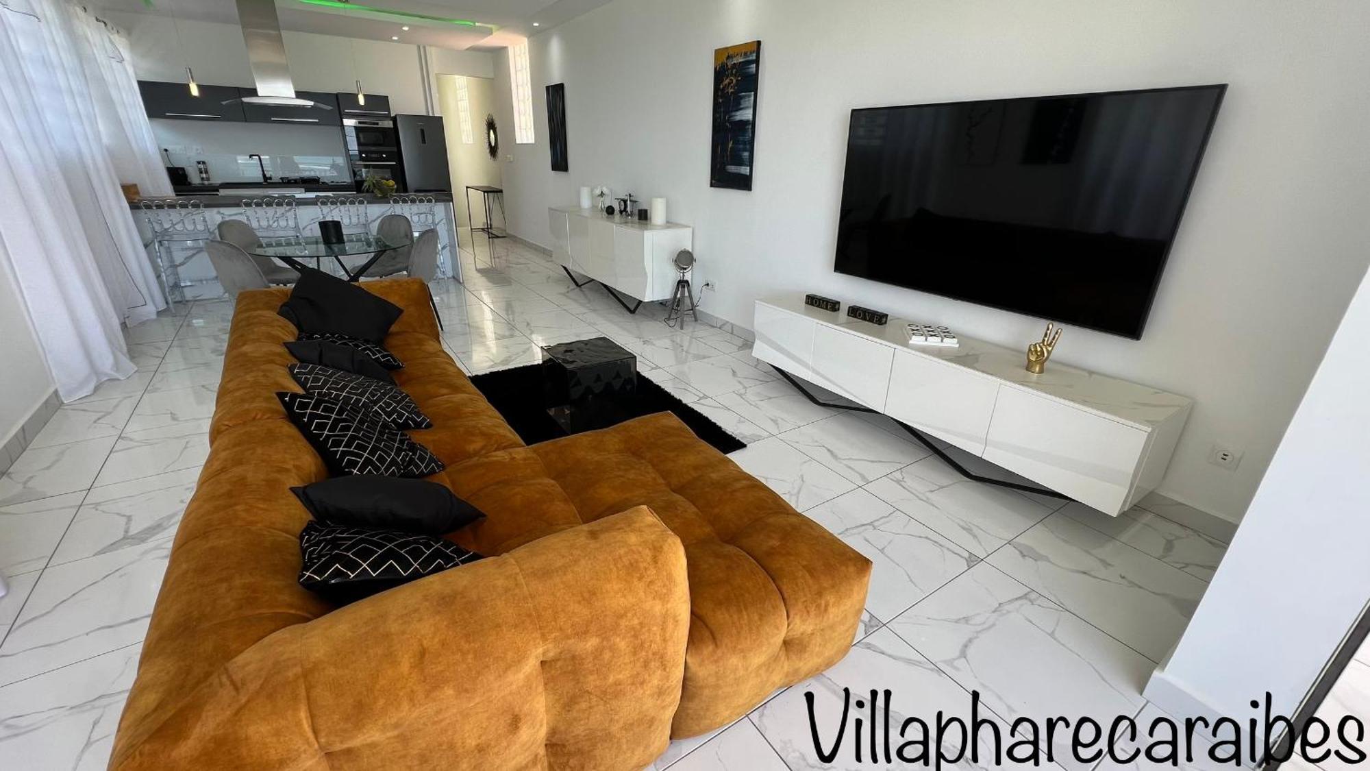 Villa Phare Caraibes Guadeloupe - Rooftop Jacuzzi & Ocean View Le Moule Eksteriør bilde