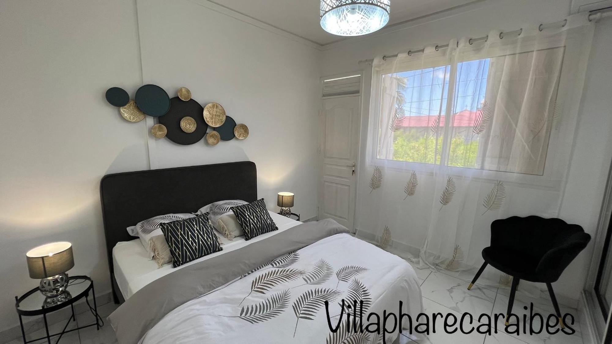 Villa Phare Caraibes Guadeloupe - Rooftop Jacuzzi & Ocean View Le Moule Eksteriør bilde